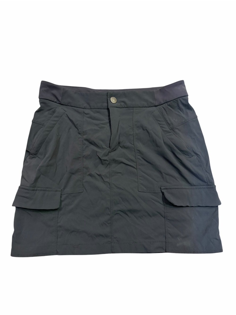 Athleta Trekkie Skort 2.0  Black Cargo Pockets - Picture 4 of 8